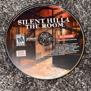 Silent Hill 4 The Room PC Rated M For Mature Konami 1994 2004 Vintage Disc Only.